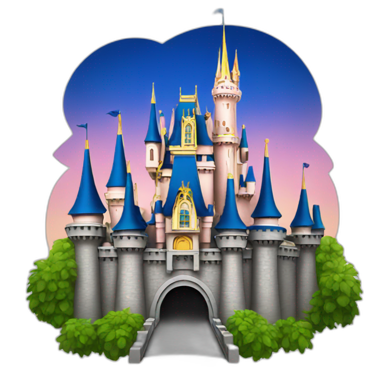 disney world castle clipart