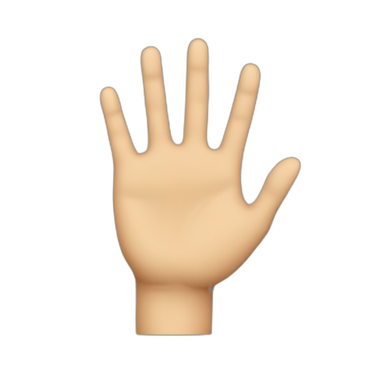 love hand gesture emoji