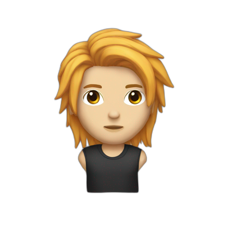 chevy camaro with emo hair emoji