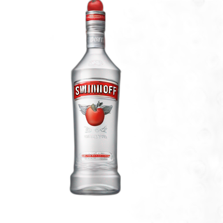 Smirnoff vodka emoji