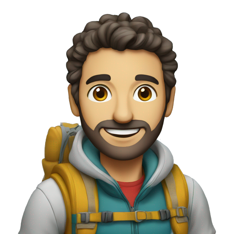 a turkish guy mountaineer emoji