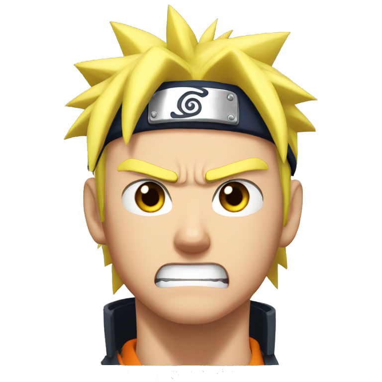 Naruto angry emoji