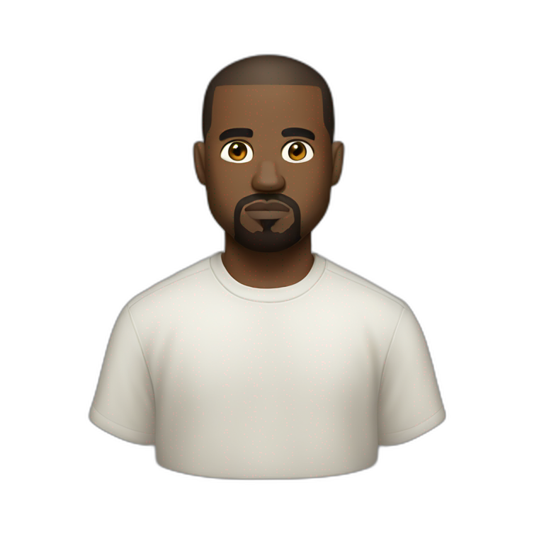 Kanye west but he is white emoji