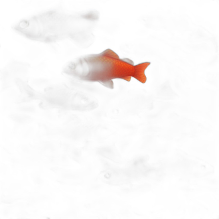 Red fish emoji