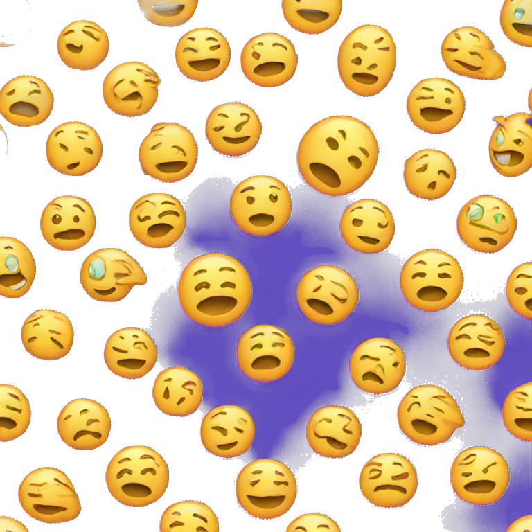 Smiling emoji crying emoji