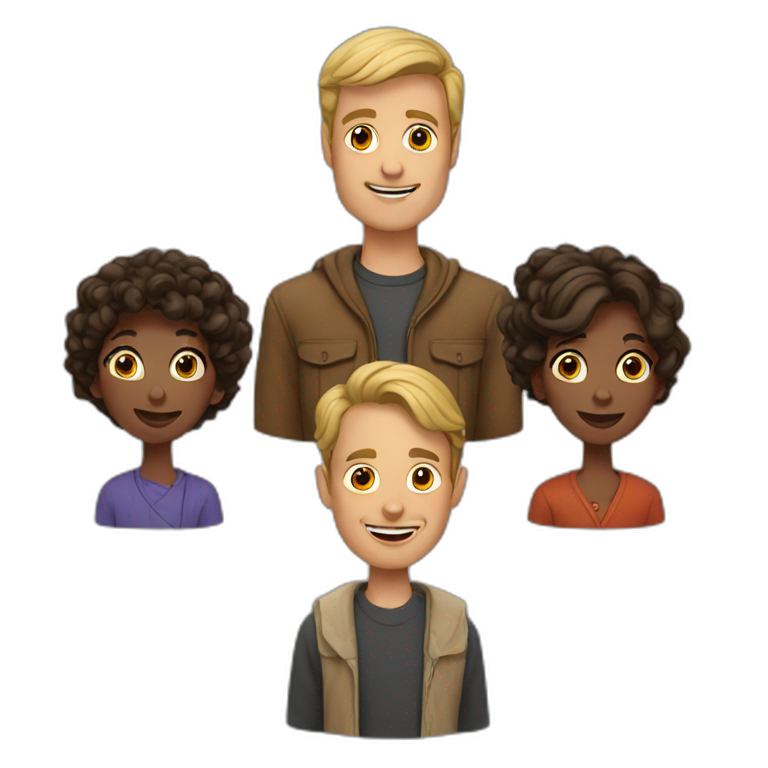 Malcolm family emoji