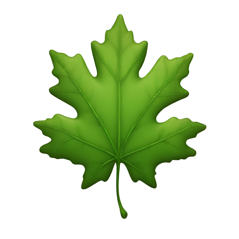 maple syrup leaf emoji