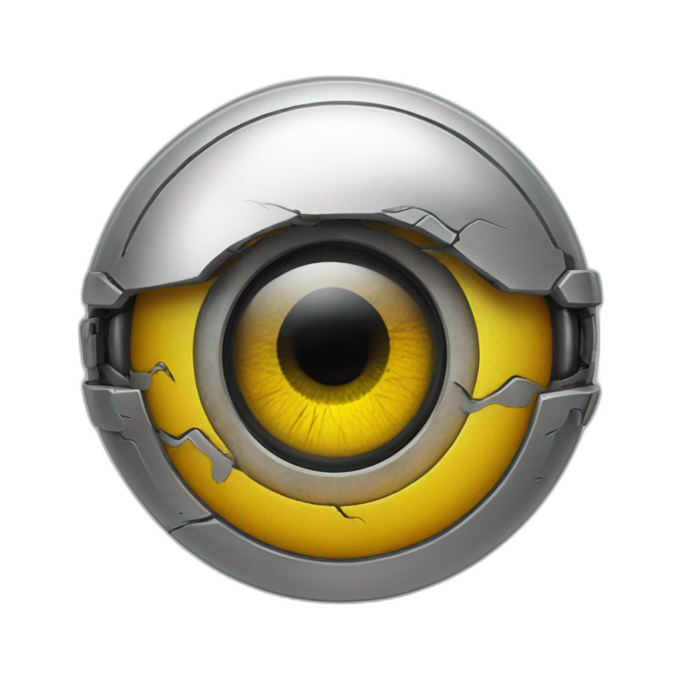 smiley-cyborg-eye emoji