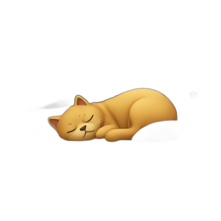 SLEEPING emoji