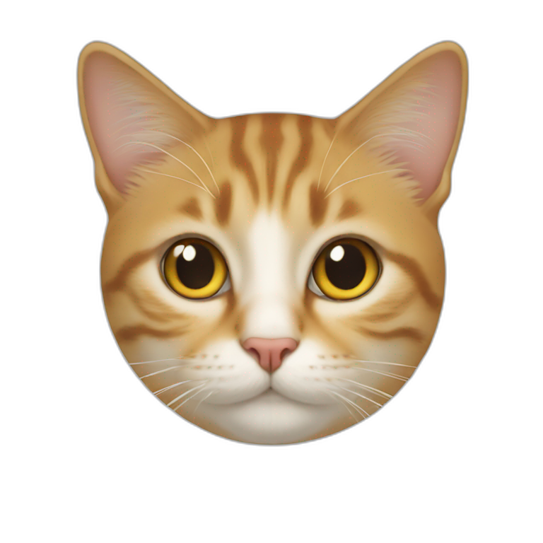 Un Chat sur un chat emoji