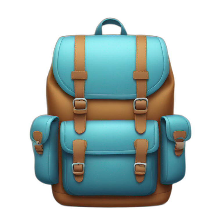 school bag for a kid emoji