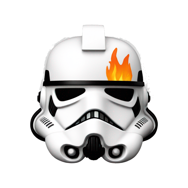 imperial flame trooper helmet emoji