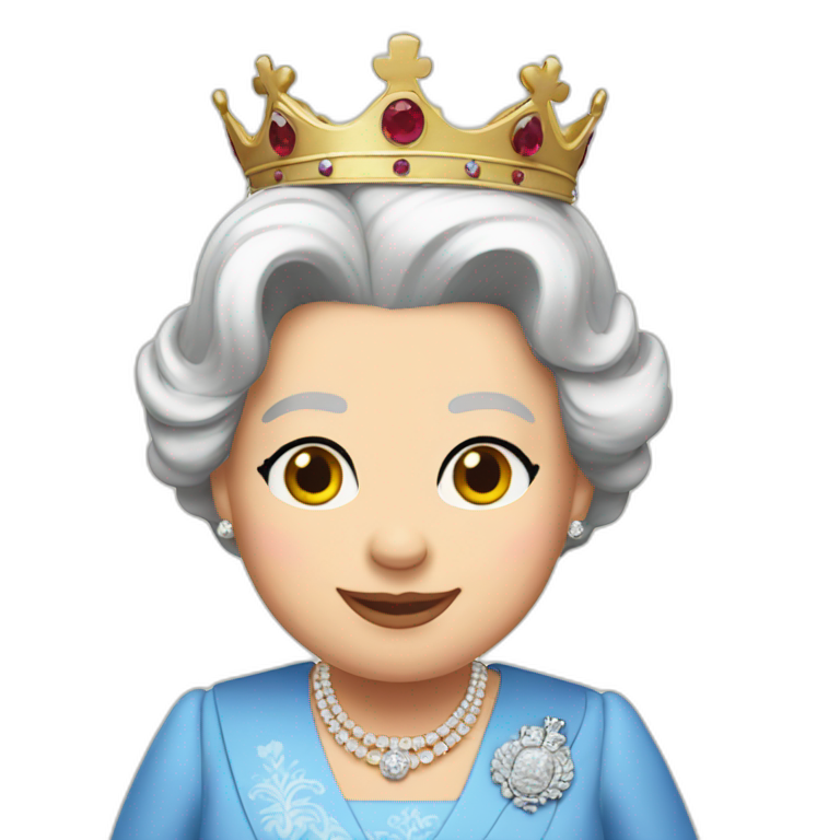 Queen Elizabeth II emoji