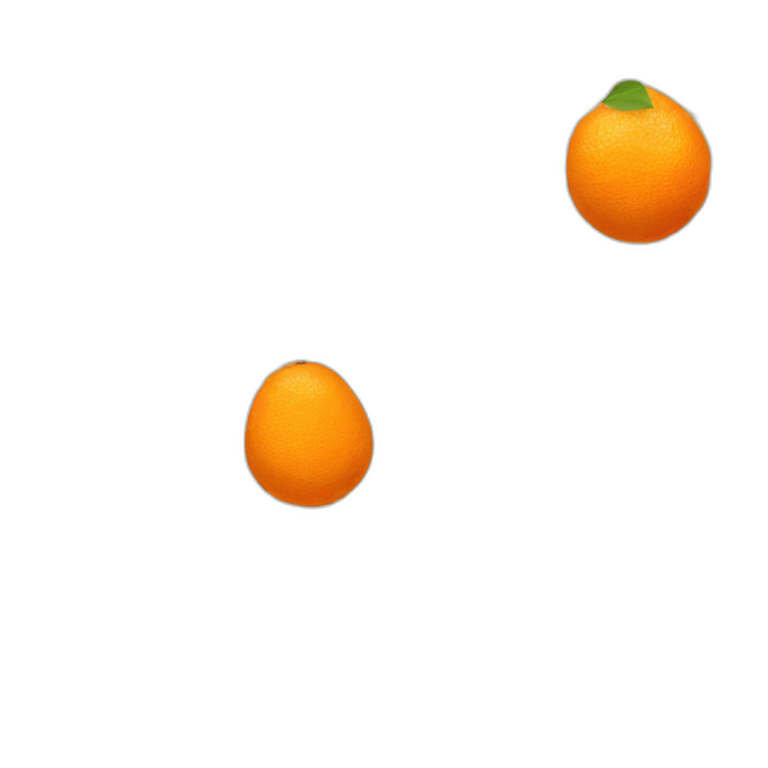 orange fruit logo emoji
