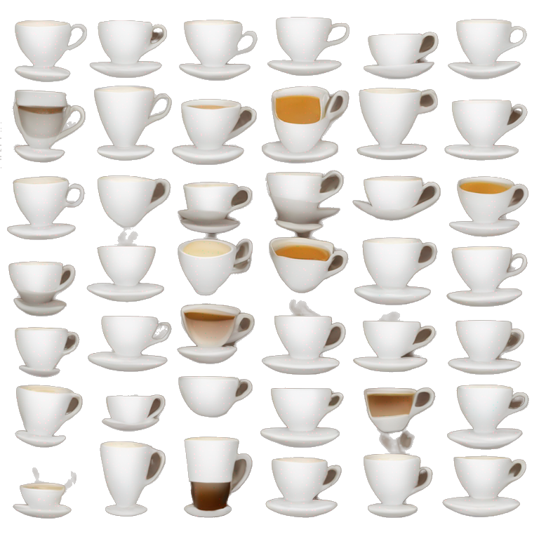 tea & coffee cups emoji