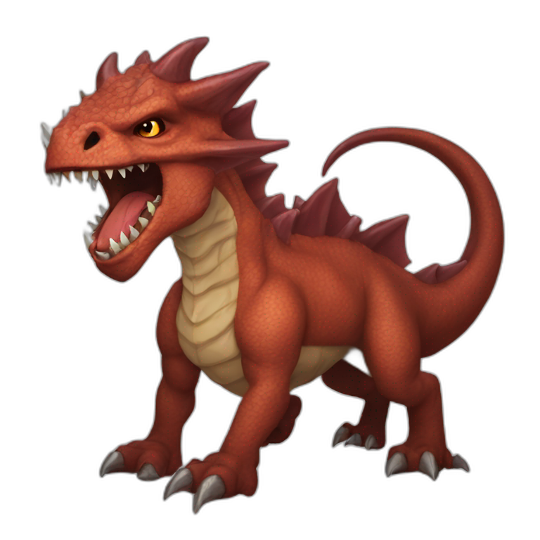 Tarrasque dungeons and dragons emoji