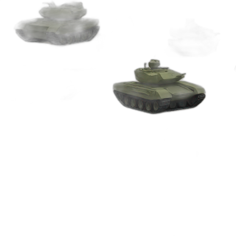 Army with tanks emoji