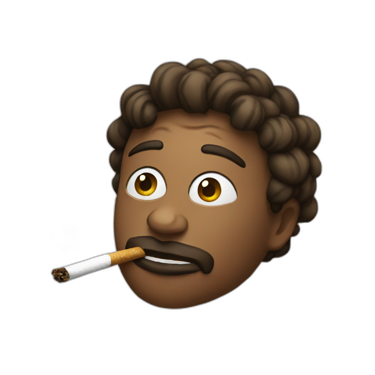 elon smoking weed emoji