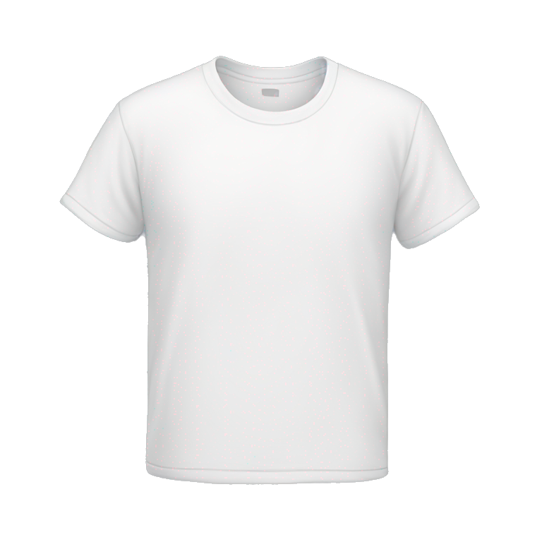 white t-shirt emoji