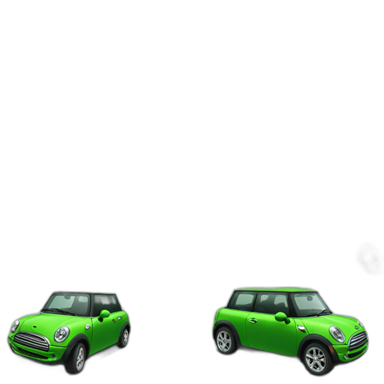Green Mini Car emoji