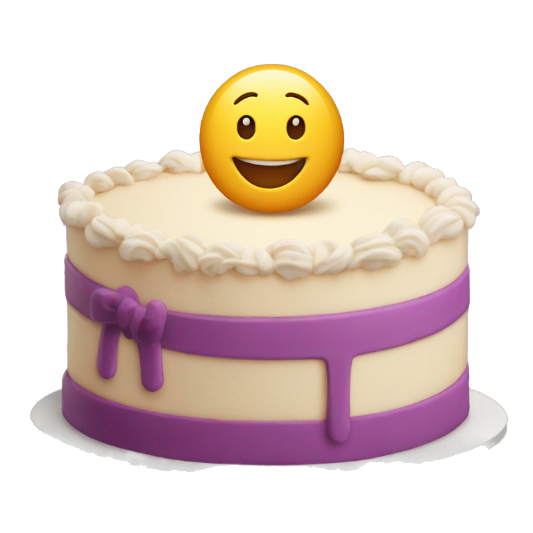 Write the word TADON on a birthday cake  emoji
