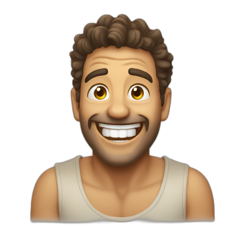 spanish laughing guy meme emoji