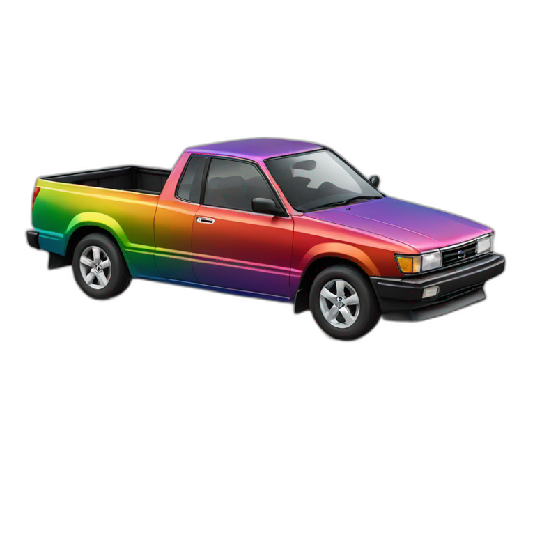 rainbow-toyota-accord-pickup emoji