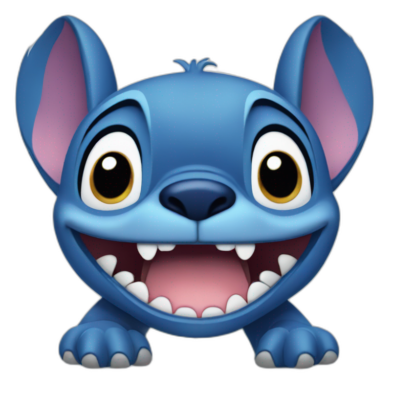 Stitch from Lilo & Stitch emoji