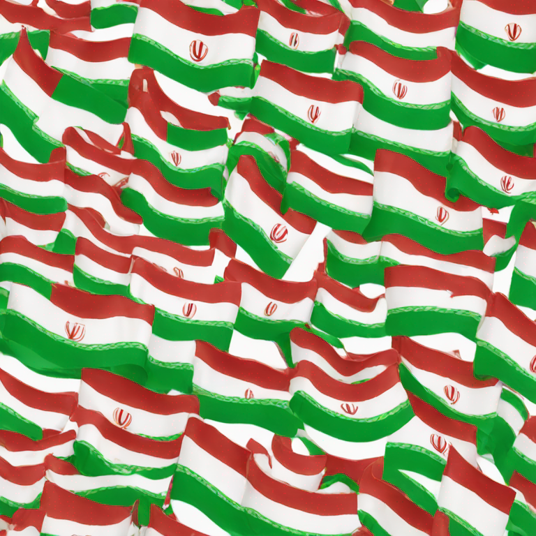 Irans old flag emoji