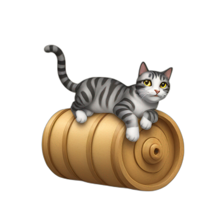 rolling-cat emoji
