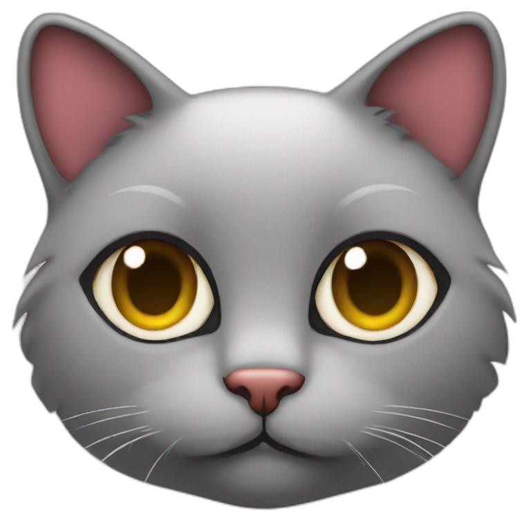 Heart cat face emoji