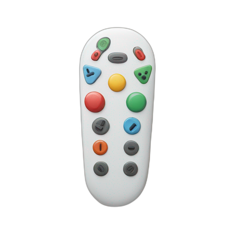 Remote control emoji