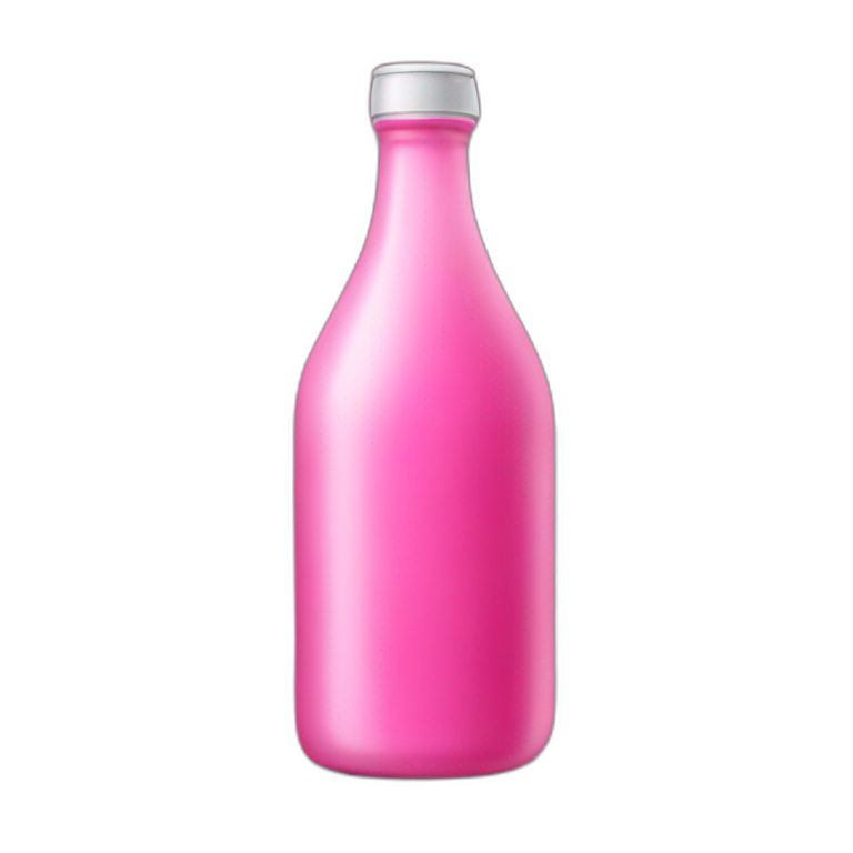 Pink Bottle emoji