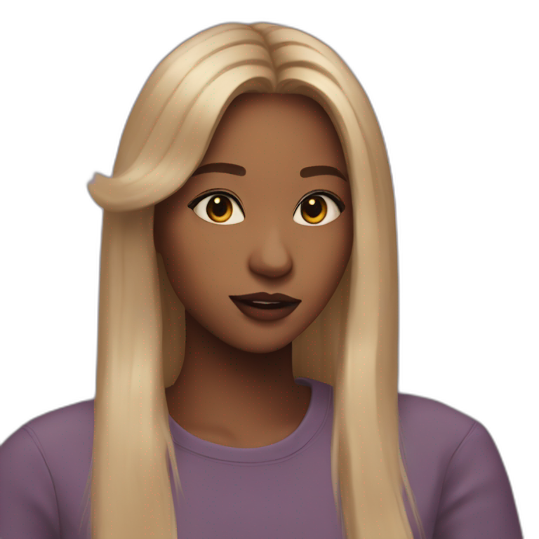 Cassie in euphoria emoji