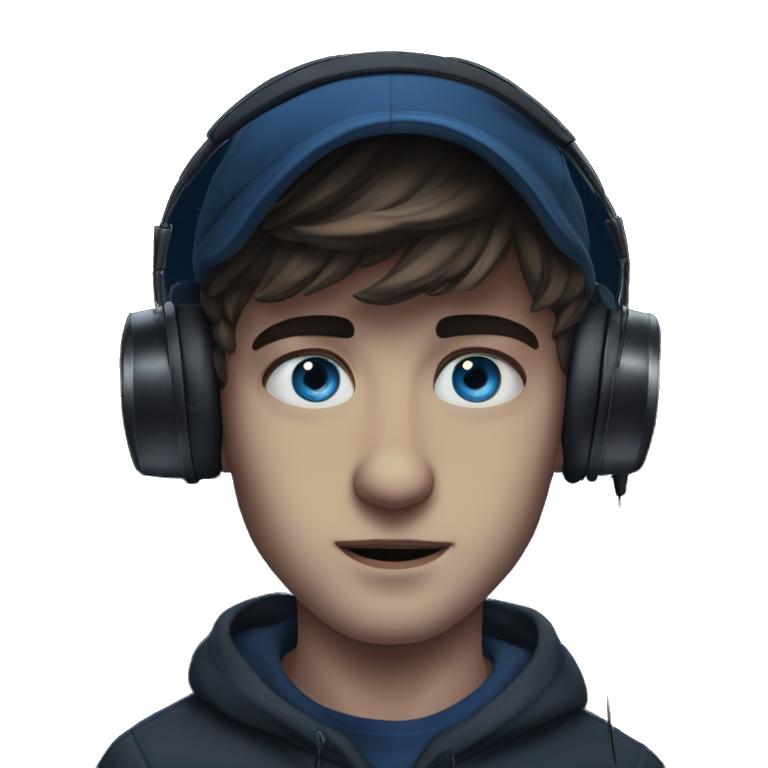 "blue-eyed boy portrait" emoji