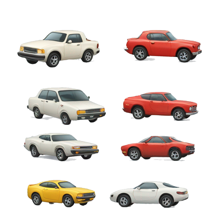 Cars emoji