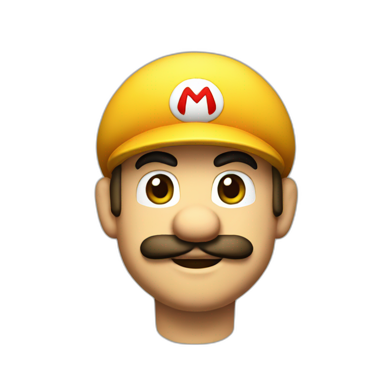 Mario ios style emoji