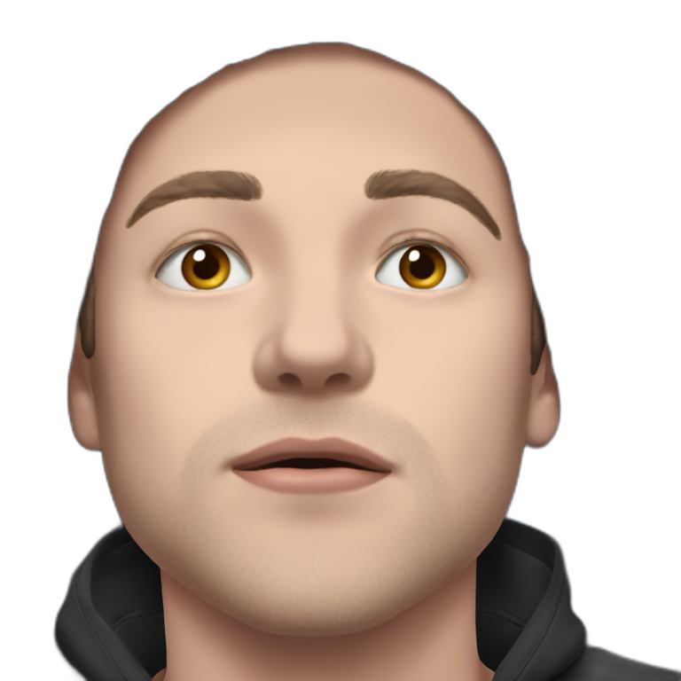 mysterious boy portrait gaze emoji