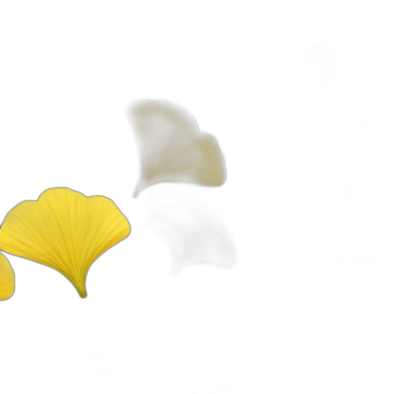 yellow ginko leaf emoji