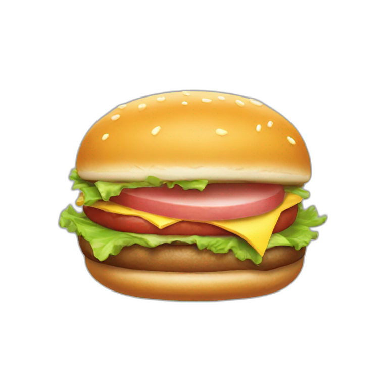 kirby-wide-open-mouth-sucking-in-burger emoji