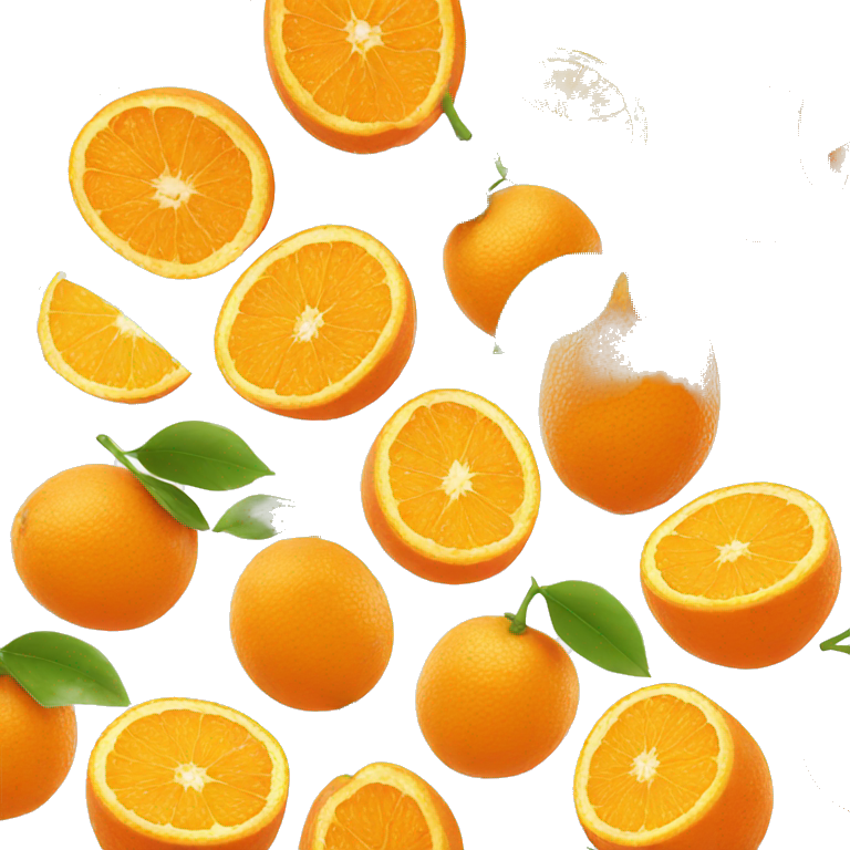 Orange fruit  emoji