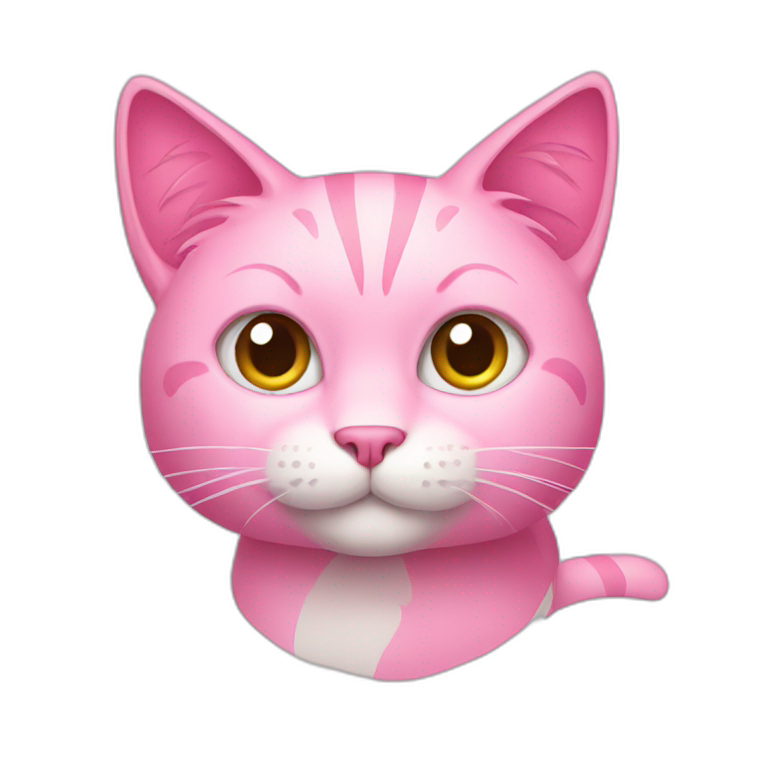 pink cat emoji