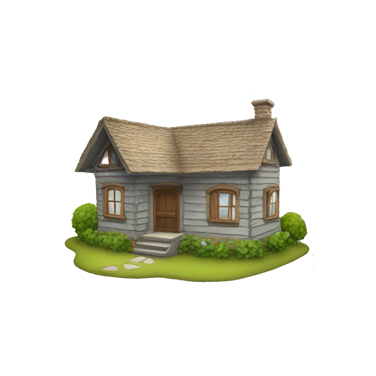 Small Old house emoji