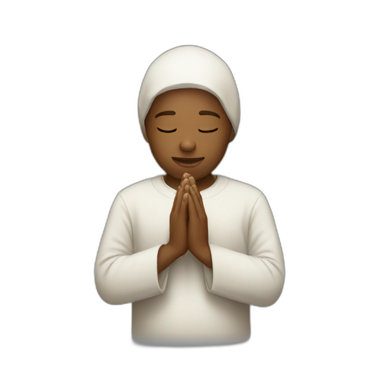 Praying emoji