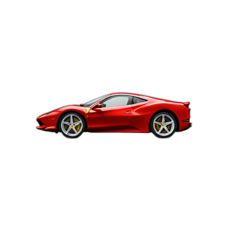 Le logo Ferrari emoji