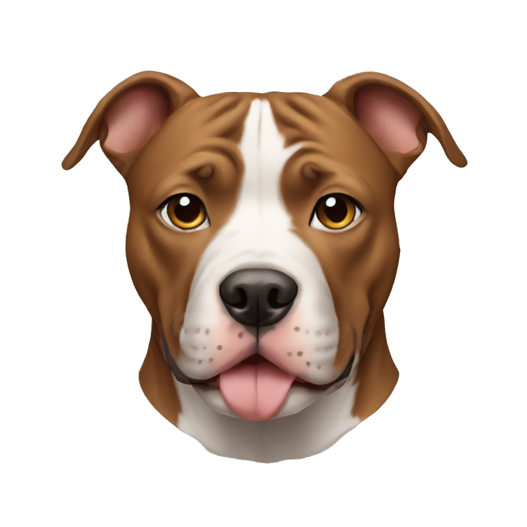 Dog pitbull  emoji