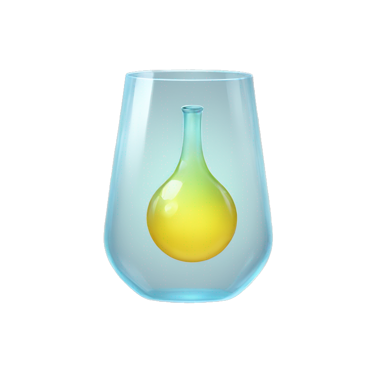 futuristic glass emoji