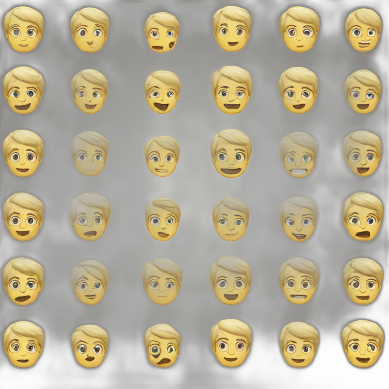 white icons people emoji