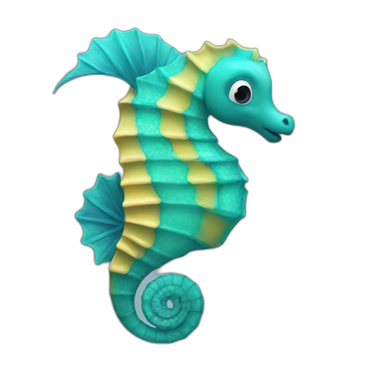 seahorse animated emoji
