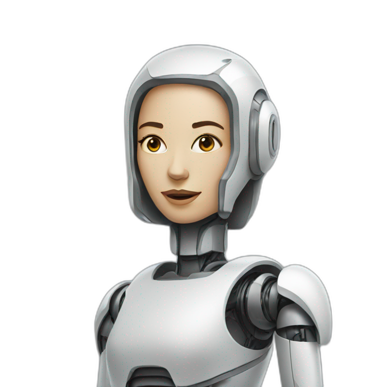 Robot + woman emoji